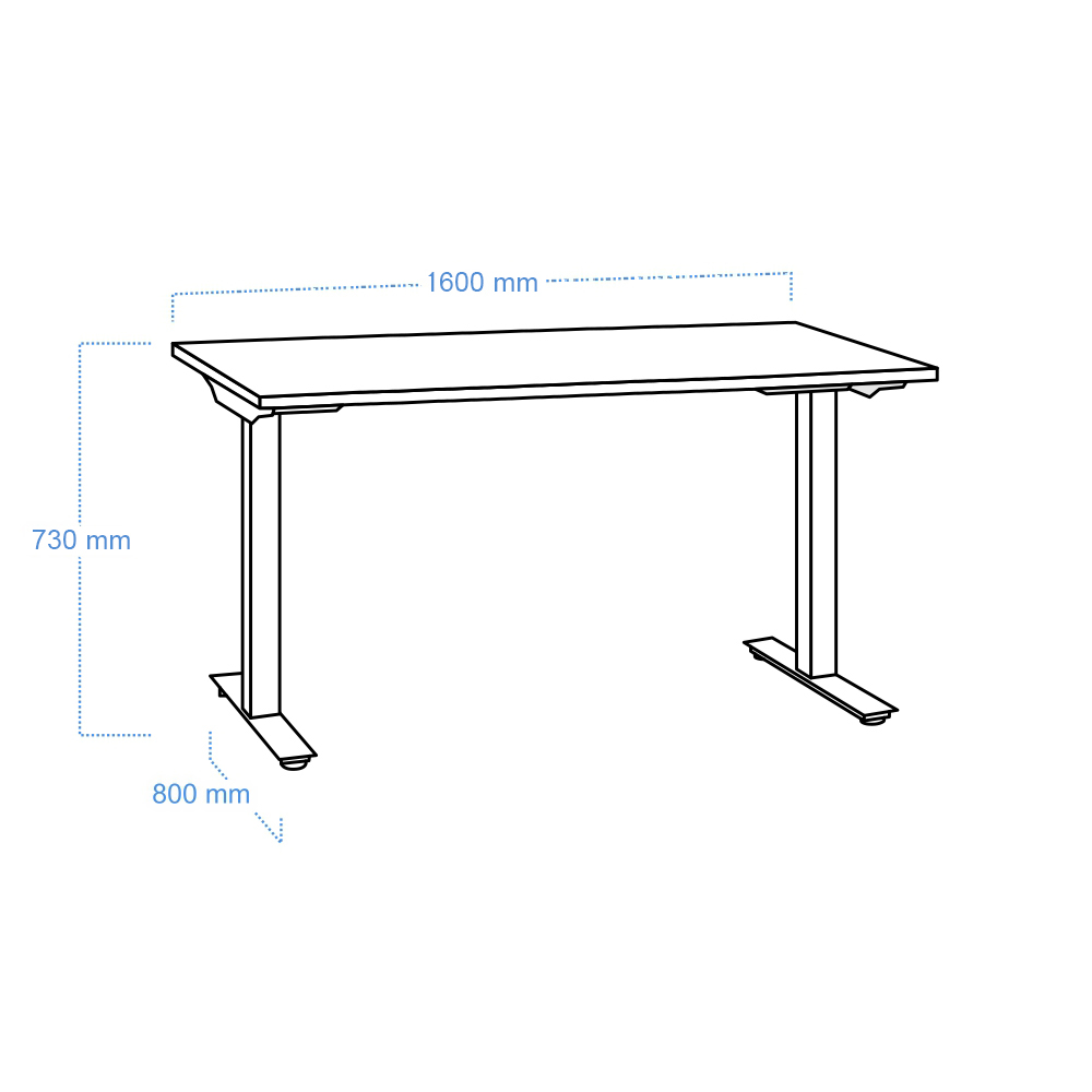 DESK PRO 160/80 AC